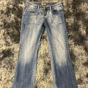 y2k low rise super stretchy jeans size 28